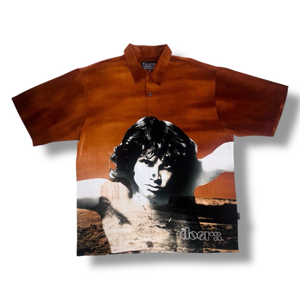 The Doors Jim Morrison Vintage Button Up Tee